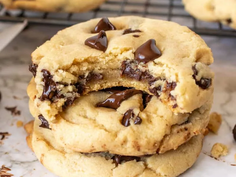 Perfect Soft Chocolate Chip Cookies with Brown Sugar