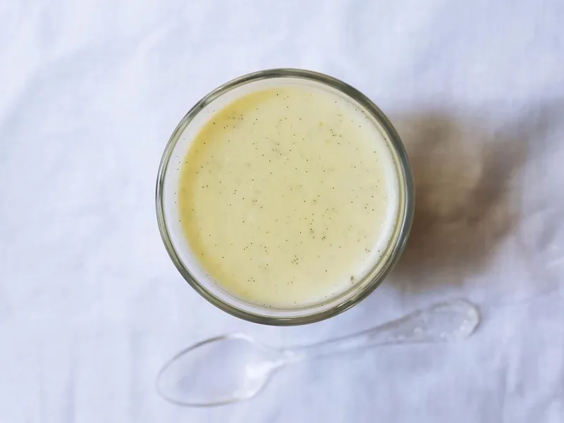 Buttermilk Panna Cotta with Vanilla Bean