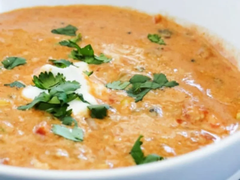 Slow Cooker Chicken Chili Dip with Velveeta and Beans